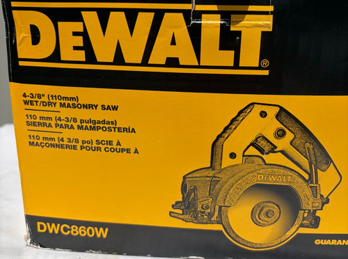 Nuovo dewalt dwc860w - nuovo,